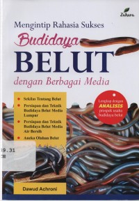 Image of Mengintip Rahasia Sukses Budidaya Belut dengan Berbagai Media