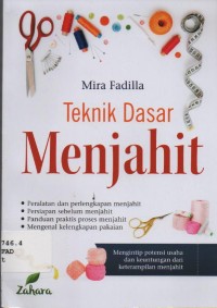 Image of Teknik Dasar Menjahit
